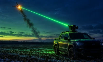 Sunray laser burns Ukraine drone for 50 cents