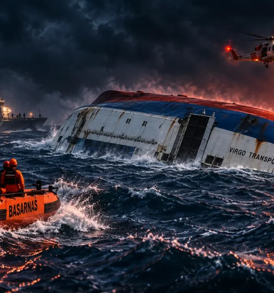 Virgo Transport 8 capsizes Java Sea six dead