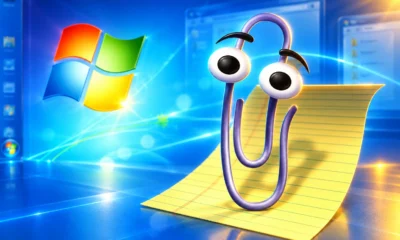 Addy Visuals Clippy on Windows 7 concept