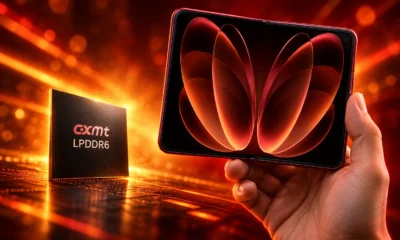 CXMT LPDDR6 mass production in Xiaomi 18 Fold