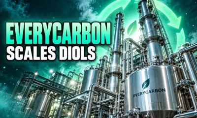 EveryCarbon FLAIR 10000 litre circular diol pilot Popp