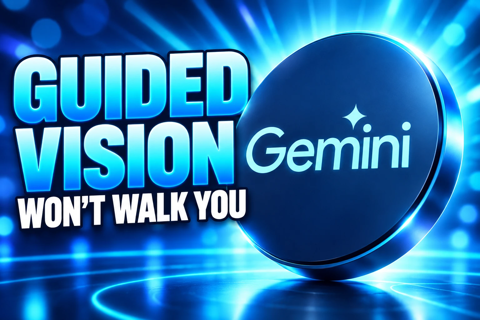 Google Guided Vision Gemini Live camera descriptions Android