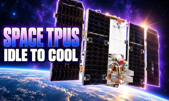 Google orbital TPUs idle every 15 minutes to cool