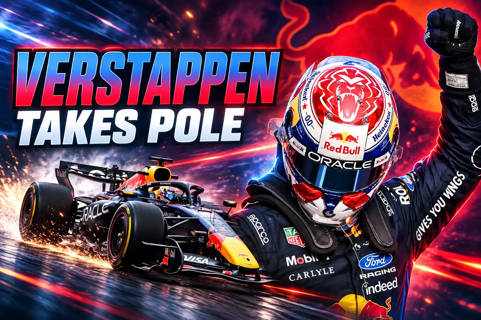 Max Verstappen pole position Sepang Malaysia qualifying