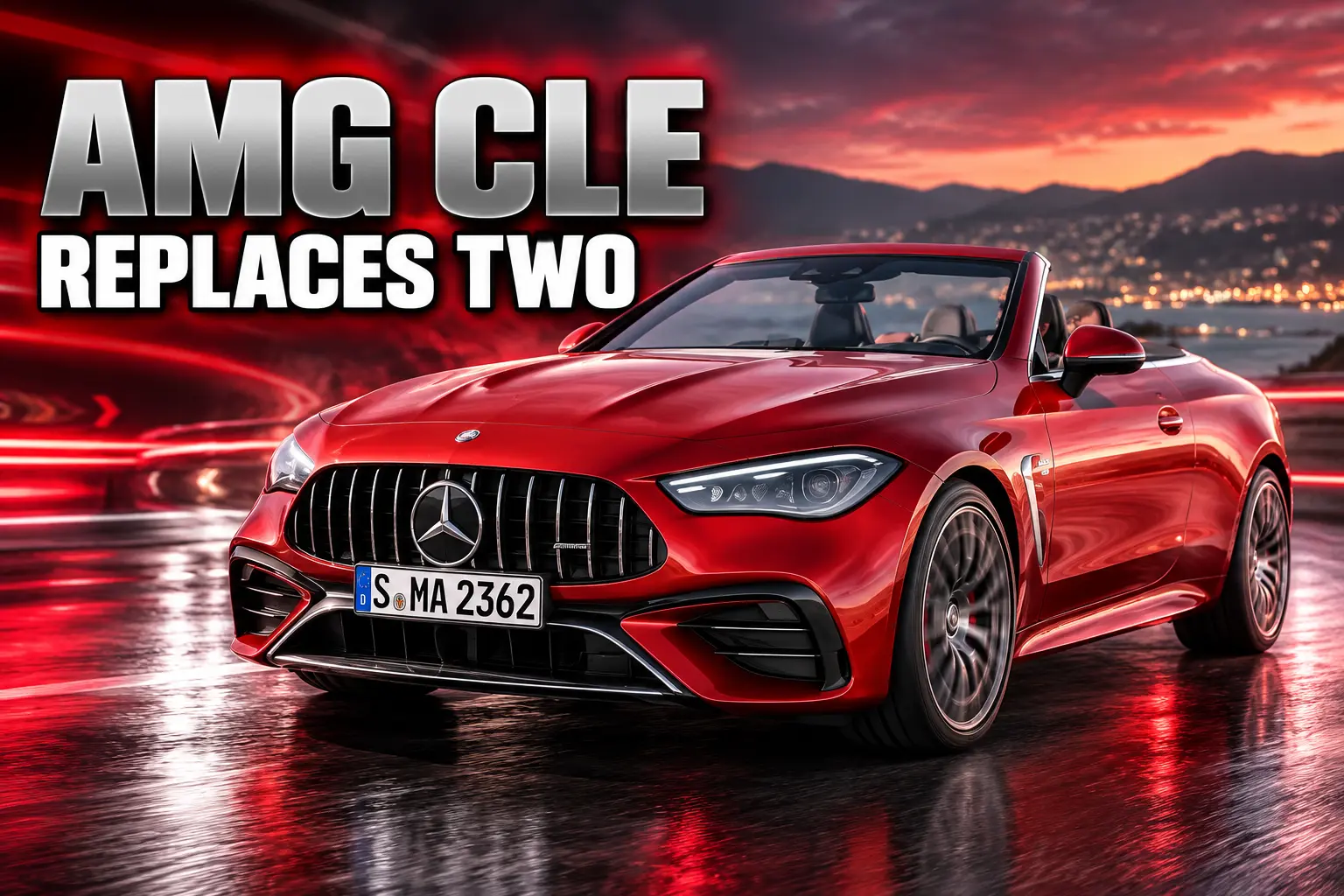 Mercedes AMG CLE 53 Cabriolet replaces two convertibles