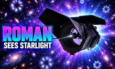 Roman Space Telescope Wide Field Instrument first starlight