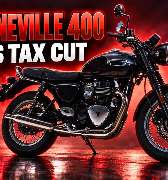 Triumph Bonneville 400 October 6 349cc India debut