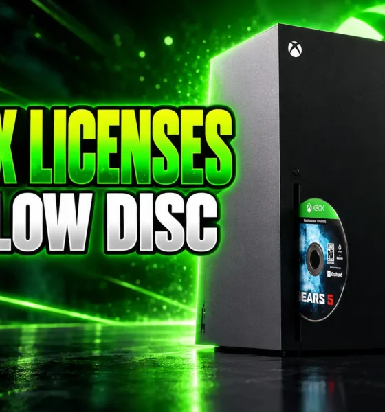 Xbox Disc-to-Digital license tied to physical discs