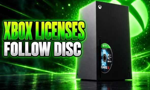 Xbox Disc-to-Digital license tied to physical discs