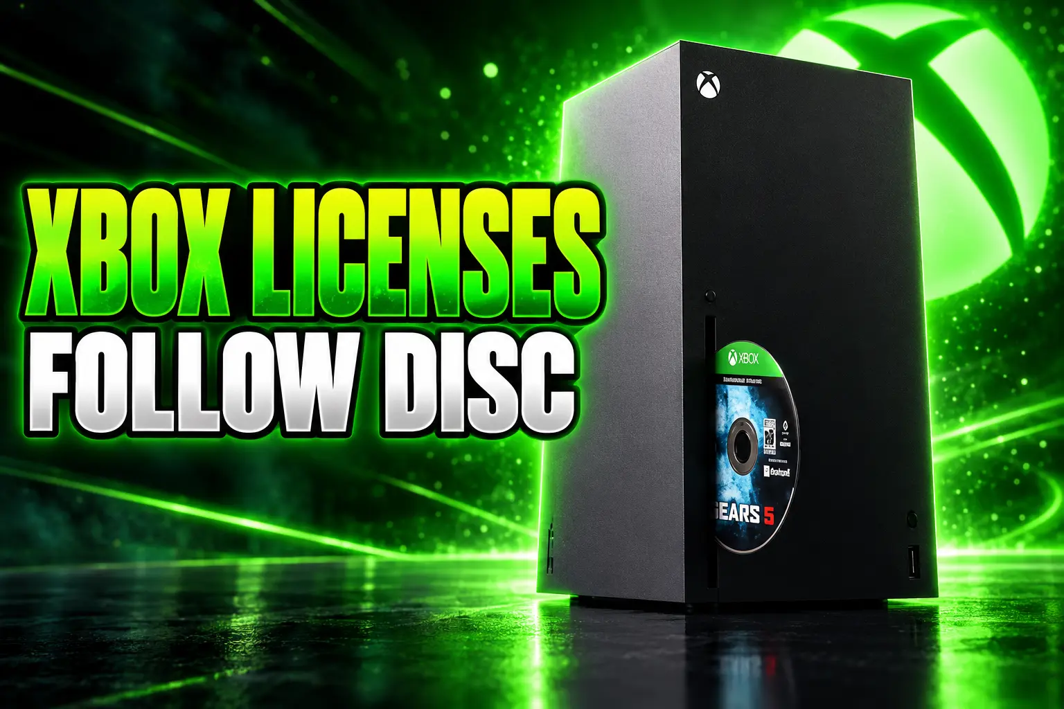 Xbox Disc-to-Digital license tied to physical discs